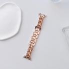 Big Denim Chain Metal Watch Band For Apple Watch Ultra 49mm(Rose Gold) - 2