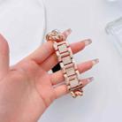 Big Denim Chain Metal Watch Band For Apple Watch 8 41mm(Rose Gold) - 3