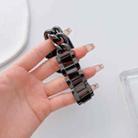 Big Denim Chain Metal Watch Band For Apple Watch 3 42mm(Black) - 3