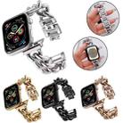 Big Denim Chain Metal Watch Band For Apple Watch 2 38mm(Silver) - 4