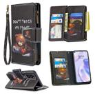 For Huawei P40 Colored Drawing Pattern Zipper Horizontal Flip Leather Case with Holder & Card Slots & Wallet(Bear) - 1