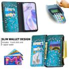 For Huawei P40 Pro Colored Drawing Pattern Zipper Horizontal Flip Leather Case with Holder & Card Slots & Wallet(Plum Blossom) - 6