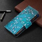 For Huawei P40 Pro Colored Drawing Pattern Zipper Horizontal Flip Leather Case with Holder & Card Slots & Wallet(Plum Blossom) - 7
