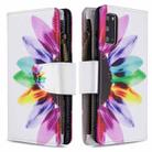 For Samsung Galaxy S20+ Colored Drawing Pattern Zipper Horizontal Flip Leather Case with Holder & Card Slots & Wallet(Sun Flower) - 2