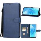 For OPPO Reno9 A/Reno 7 A Japan version Leather Phone Case(Blue) - 1