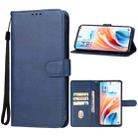 For OPPO A2 Pro Leather Phone Case(Blue) - 1