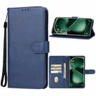 For OPPO Find X7 Ultra Leather Phone Case(Blue) - 1