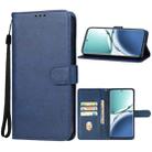 For OPPO F27 Pro+ Leather Phone Case(Blue) - 1