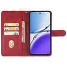 For OPPO Reno12 F 4G Leather Phone Case(Red) - 3