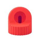 For Apple Watch Wave Pattern Silicone Watch Charging Stand(Red) - 1