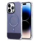 For iPhone 15 Pro PC + TPU IMD MagSafe Magnetic Phone Case(Black) - 1