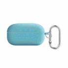 For Samsung Galaxy Buds Live / Buds2 Pro PC Lining Silicone Bluetooth Earphone Protective Case(Ice Blue) - 1