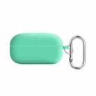 For Samsung Galaxy Buds Live / Buds2 Pro PC Lining Silicone Bluetooth Earphone Protective Case(Spearmint Green) - 1