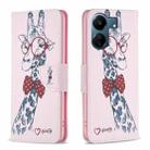 For Xiaomi Redmi 13C Colored Drawing Pattern Leather Phone Case(Deer) - 1
