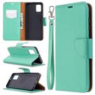 For Samsung Galaxy A31 Litchi Texture Pure Color Horizontal Flip Leather Case with Holder & Card Slots & Wallet & Lanyard(Green) - 1
