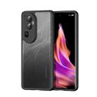 For OPPO Reno10 China DUX DUCIS Aimo Series TPU + PC Frosted Feel Phone Case(Black) - 1