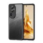 For OPPO Reno10 Pro+ DUX DUCIS Aimo Series TPU + PC Frosted Feel Phone Case(Black) - 1