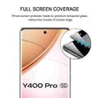 For vivo Y400 Pro 5G 25pcs 3D Curved Edge Full Screen Tempered Glass Film(Black) - 3