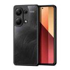 For Xiaomi Redmi Note 13 Pro 4G DUX DUCIS Aimo Series TPU + PC Frosted Feel Phone Case(Black) - 1