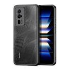 For Xiaomi Poco F5 Pro/Redmi K60/K60 Pro DUX DUCIS Aimo Series TPU + PC Frosted Feel Phone Case(Black) - 1