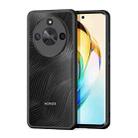 For Honor Magic6 Lite/X9b/X50 DUX DUCIS Aimo Series TPU + PC Frosted Feel Phone Case(Black) - 1