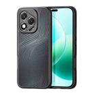 For Honor 400 Lite DUX DUCIS Aimo Series TPU + PC Frosted Feel Phone Case(Black) - 1