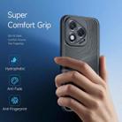 For Honor 400 Lite DUX DUCIS Aimo Series TPU + PC Frosted Feel Phone Case(Black) - 3