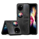 For Huawei Pocket 2 DUX DUCIS Aimo Series TPU + PC Frosted Feel Phone Case(Black) - 1