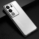 For vivo S17 Pro Frosted Metal Phone Case(Silver) - 1
