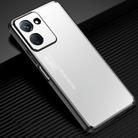 For vivo Y78 Frosted Metal Phone Case(Silver) - 1