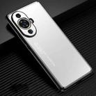 For Huawei nova 11 Pro Frosted Metal Phone Case(Silver) - 1