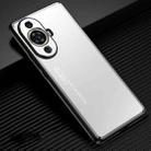 For Huawei nova 11 Frosted Metal Phone Case(Silver) - 1