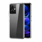 For Xiaomi Redmi Note 12 Pro+ 5G Global DUX DUCIS Clin Series PC + TPU Phone Case(Transparent) - 1