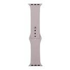 For Apple Watch Ultra 49mm&Watch Ultra 2 49mm / Series 9&8&7 45mm / SE 3&SE 2&6&SE&5&4 44mm / 3&2&1 42mm Silicone Watch Band, Long Section (Men)(Lavender Purple) - 1