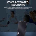 JNN M2 Ultra-thin HD Noise Reduction Intelligent Control Voice Voice Recorder, Capacity:8GB(Black) - 6