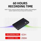 JNN M2 Ultra-thin HD Noise Reduction Intelligent Control Voice Voice Recorder, Capacity:16GB(Black) - 3