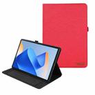 For Huawei MatePad Air 11.5 inch Fabric Leather Tablet Case(Red) - 1