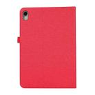 For Huawei MatePad Air 11.5 inch Fabric Leather Tablet Case(Red) - 3