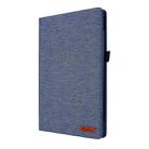 For Huawei MatePad SE 11 2024 Fabric Leather Tablet Case(Blue) - 2