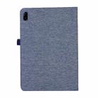 For Huawei MatePad SE 11 2024 Fabric Leather Tablet Case(Blue) - 3