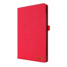 For Huawei MatePad SE 11 2024 Fabric Leather Tablet Case(Red) - 2