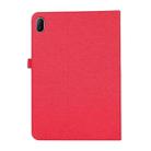 For Huawei MatePad SE 11 2024 Fabric Leather Tablet Case(Red) - 3