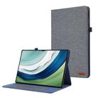 For Huawei MatePad Pro 12.2 2024 Fabric Leather Tablet Case(Blue) - 1