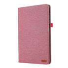 For Huawei MatePad Pro 12.2 2024 Fabric Leather Tablet Case(Rose Red) - 2