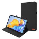 For Huawei MatePad Air 2024 Fabric Leather Tablet Case(Black) - 1