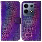 For Infinix Note 30 VIP Colorful Magnetic Buckle Leather Phone Case(Purple) - 1