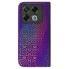 For Infinix GT 20 Pro 5G Colorful Magnetic Buckle Leather Phone Case(Purple) - 3