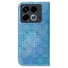 For Infinix Note 40 4G Colorful Magnetic Buckle Leather Phone Case(Blue) - 3