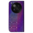 For Infinix Zero 40 4G / 5G Colorful Magnetic Buckle Leather Phone Case(Purple) - 3