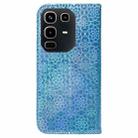 For Infinix Note 50 4G / Note 50 Pro 4G Colorful Magnetic Buckle Leather Phone Case(Blue) - 3